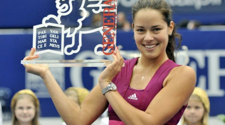 Ana Ivanovic no festejaba una victoria desde el Abierto de Francia de 2008. AP  /