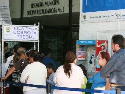 Se pueden hacer los pagos en la Unidad Administrativa de las Águilas. ARCHIVO  /