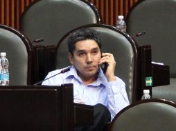 El diputado Julio César Godoy Toscano sale del PRD para encarar como legislador independiente el proceso en su contra. EL UNIVERSAL  /