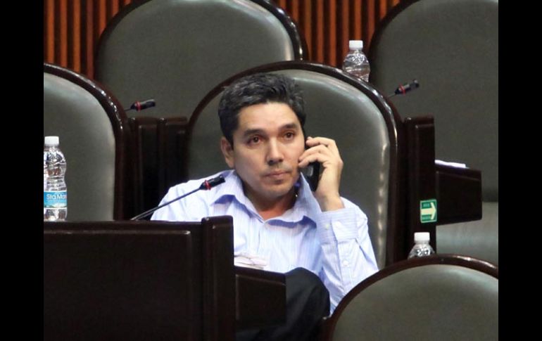 El diputado Julio César Godoy Toscano sale del PRD para encarar como legislador independiente el proceso en su contra. EL UNIVERSAL  /