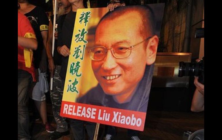 Lui Xiaobo cumple una condena de 11 años en prisión por colaborar en la redacción del manifiesto político Carta 08. AP  /