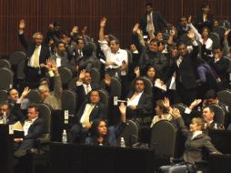 A las 4:25 horas terminó la sesión legislativa donde discutieron el paquete fiscal del próximo año. NTX  /