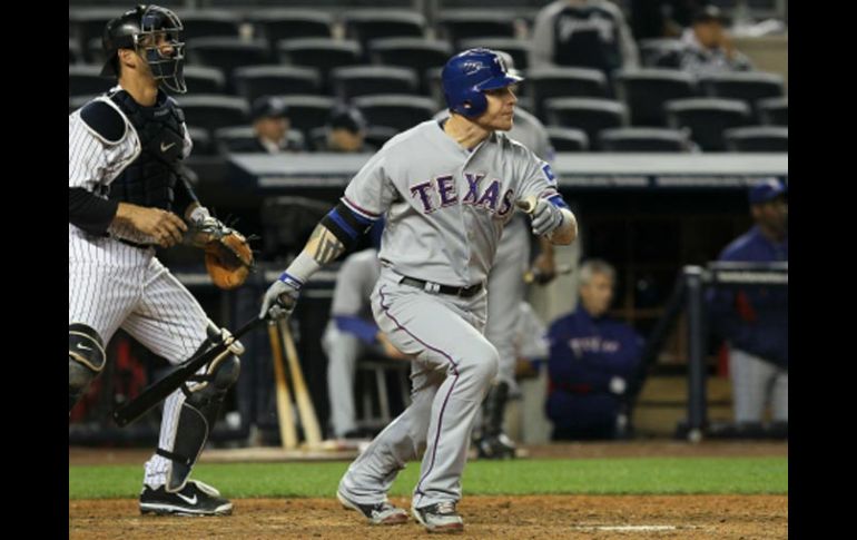 Josh Hamilton, de los Rangers de Texas. AFP  /