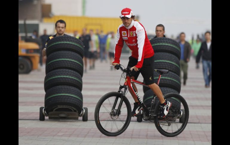 Fernando Alonso dio comentarios positivos sobre le Gran Premio de Corea del Sur. REUTERS  /