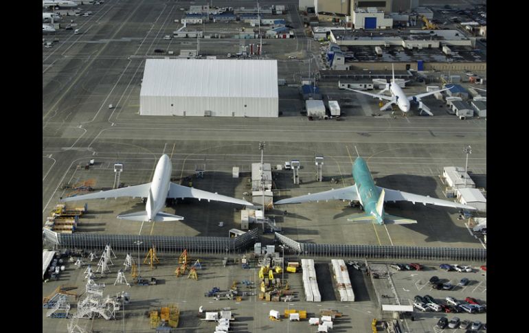 La compañía aeroespacial, recibió 257 pedidos durante el trimestre. AP  /