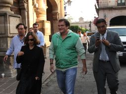 Tarantino no se mostró interesado en pasar desapercibido.S. NUÑEZ  /