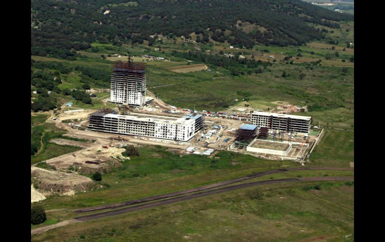 Edificación de la Villa Panamericana, que incluirá una clínica de emergencias médicas. E. PACHECO  /