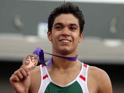 Abraham Camacho durante los Juegos Olímpicos de la Juventud. MEXSPORT  /