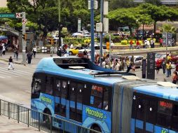 Héctor Vielma dejó abierta la posibilidad de buscar un sistema de transporte como el Tren Ligero para Zapopan.E. BARRERA  /