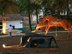 El Jardín Escultórico incluye obra de Juan Soriano, Sebastian y Alejandro Colunga.  /