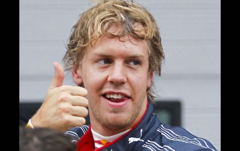 Vettel obtiene en Corea su novena 'pole' en lo que va del año. EFE  /