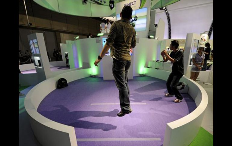 Kinect será presentado en México el próximo mes. EFE  /