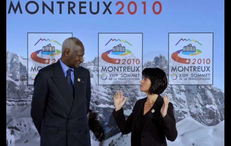 XIII Cumbre de Presidentes en Montreux, Suiza. EFE  /