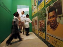 Festejan a Pelé en sus 70 años en el museo en Brasil. REUTERS  /