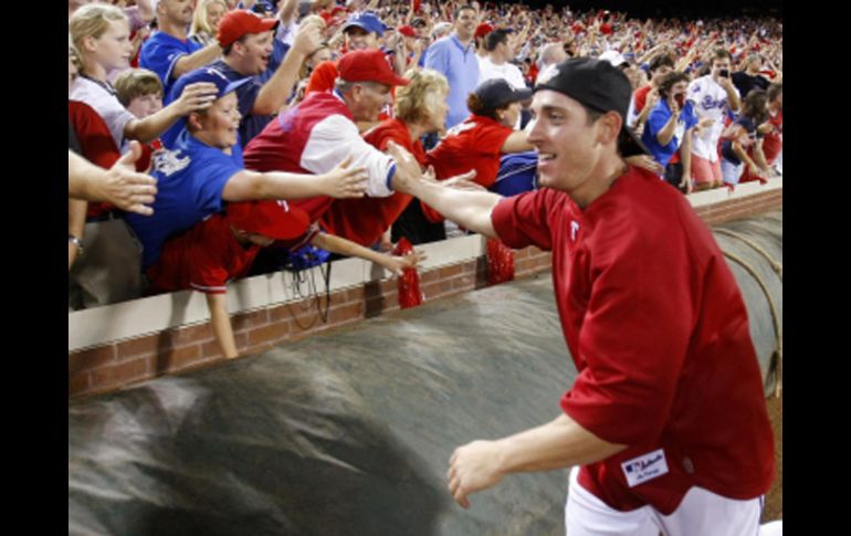 Cliff Lee propinó en seis partidos 13 ponches a los Yanquis. REUTERS  /