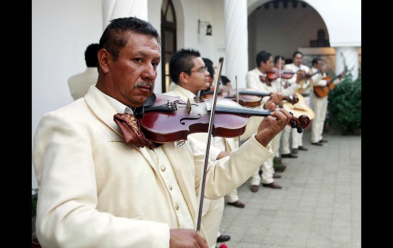 El Mariachi Los Pericos le rindió homenaje a José Alfredo Jiménez. E. PACHECO  /