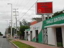 La alerta roja se estableció en el municipio de Othón P. Blanco. EL UNIVERSAL  /