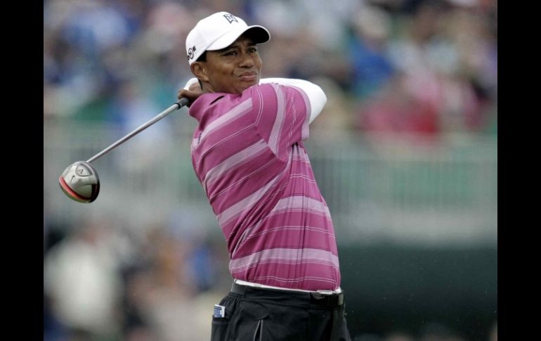 El golfista Tiger Woods durante el Open Championship 2010. MEXSPORT  /