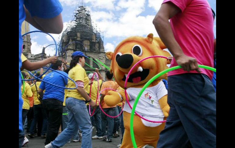 Las mascotas, Huichi, Leo y Gabo serán quienes vivirán aventuras para rescatar a los “juegos perdidos”. E. PACHECO  /