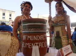 Autoridades participaron ayer en la conmemoración del Día Mundial de la Alimentación. A. GARCÍA  /