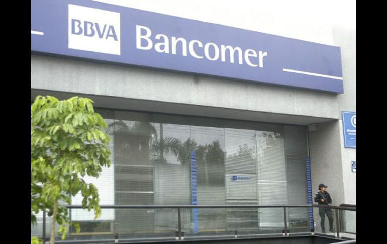 La entidad financiera BBVA, tuvo un buen crecimiento en México durante los primeros meses del año. ARCHIVO  /