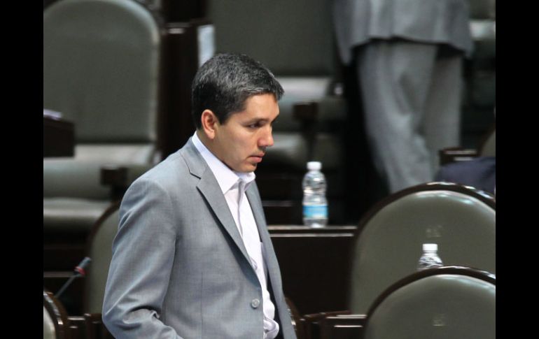 Julio Godoy Toscano ya presentó a los diputados los argumentos de su defensa. EFE  /