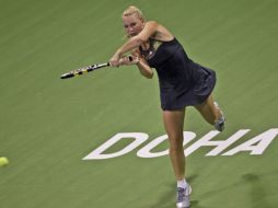 Caroline Wozniacki deja para el jueves su confirmación como número 1 del mundo en la WTA. AP  /