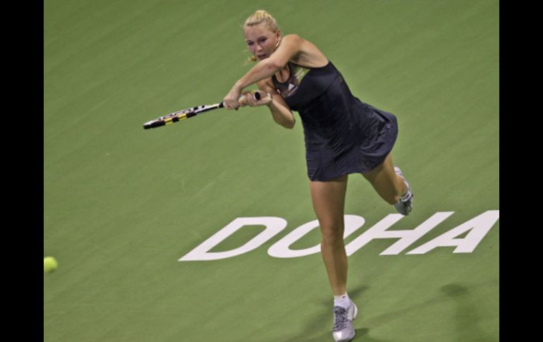 Caroline Wozniacki deja para el jueves su confirmación como número 1 del mundo en la WTA. AP  /