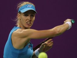 La tenista rusa Elena Dementieva consiguió su primera victoria en la fase de grupos del Campeonato de la WTA. AFP  /