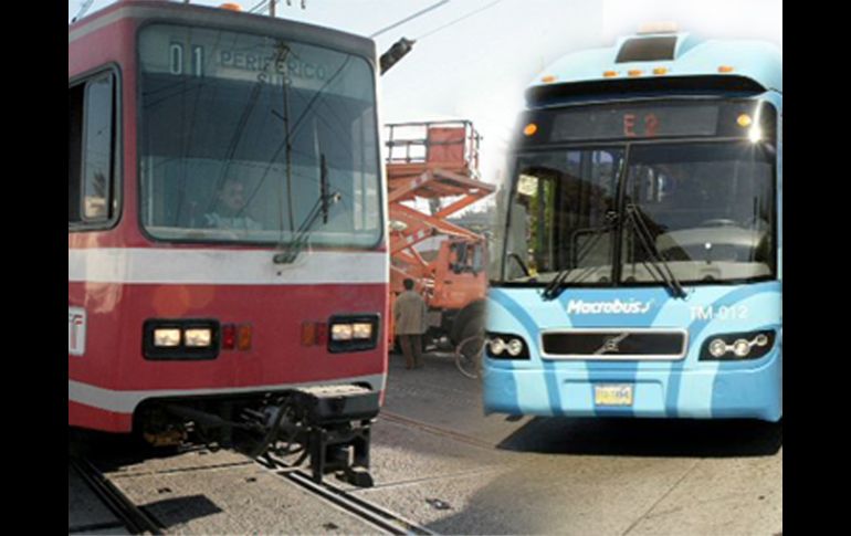 Señalan que los proyectos del Tren ligero y el BRT pueden ser posibles dando uno pie al otro. ARCHIVO  /