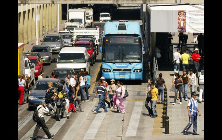 El miércoles, los ediles de Guadalajara, Zapopan y Tlaquepaque habrían rechazado construir la Línea 2 del BRT. E. BARRERA  /