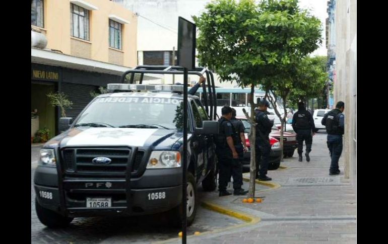 Se investigará la presunta agresión que cometió un elemento de la Policía Federal en un marcha estudiantil. ARCHIVO  /