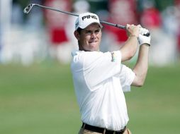 El golfista inglés Lee Westwood es ahora el número uno mundial. AFP  /