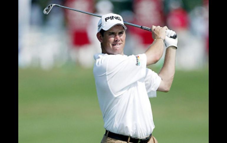 El golfista inglés Lee Westwood es ahora el número uno mundial. AFP  /