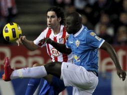 El Atlético de Madrid empató ante Almería en su duelo correspondiente a la liga española. EFE  /