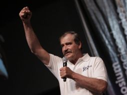 El ex Presidente Vicente Fox. EL UNIVERSAL  /