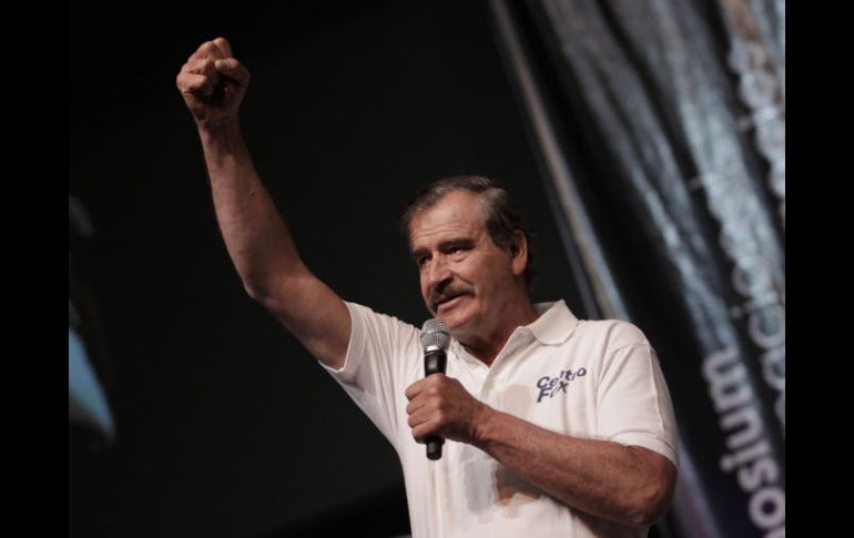 El ex Presidente Vicente Fox. EL UNIVERSAL  /