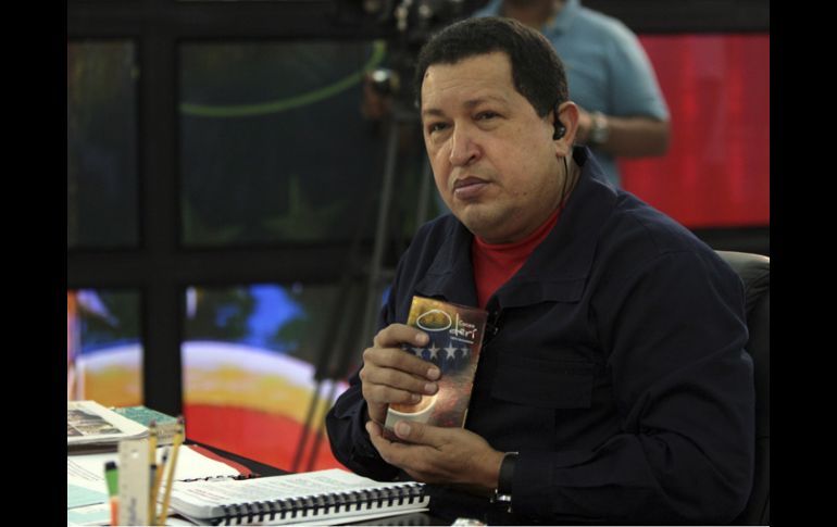 Hugo Chávez anunció la expropiación de la empresa en su programa dominical de radio y televisión '¡Aló Presidente!'. REUTERS  /