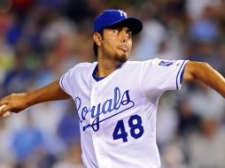 Joakim Soria, lanzador de los Royals. AP  /