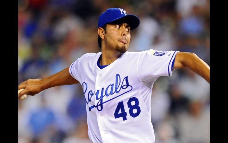 Joakim Soria, lanzador de los Royals. AP  /