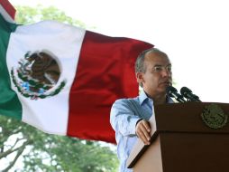 Felipe Calderón criticó a Estados Unidos ya que, asegura, la posible legalización de las drogas traería más conflictos. EL UNIVERSAL  /