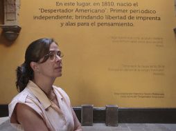 La recién nombrada directora del Museo  llega con “mucha energía e ilusión para un gran proyecto”. S.NÚÑEZ  /