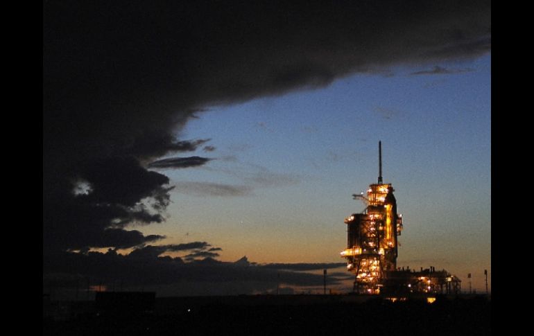 Pronostican presencia de nubes bajas y lluvias en la zona del Centro Espacial Kennedy. AFP  /