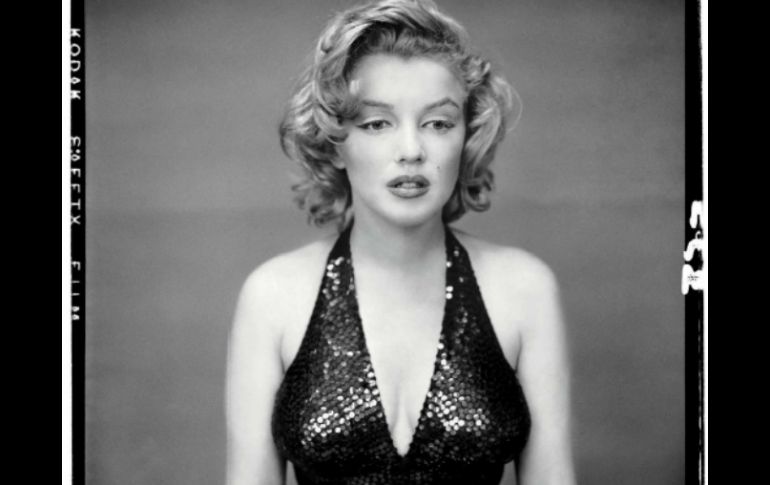 Un retrato de Marylin Monroe forma parte de la colección. FOTO: Fundación Richard Avedon  /