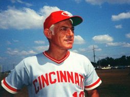 El manager Sparky Anderson en su etapa con el equipo de Cincinnati. AP  /