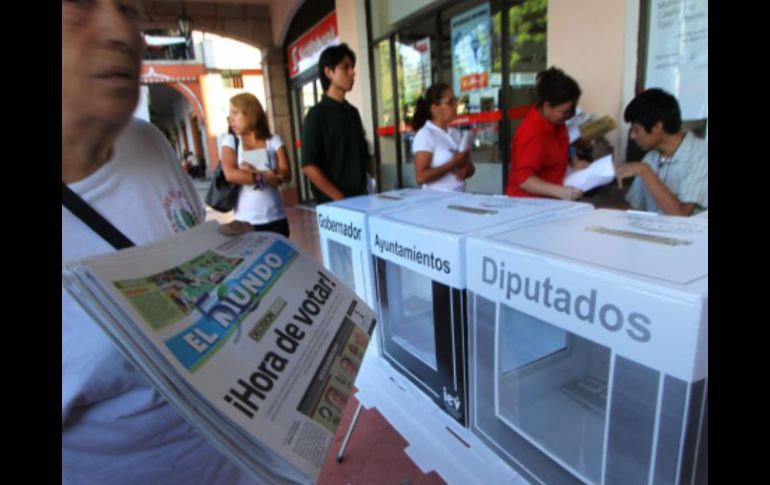 Las elecicones del pasado 4 de julio en la Entidad habrían mostrado irregularidades. NTX  /