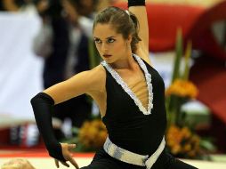 La jalisciense Cynthia Valdez será una de las gimnastas que participarán en el selectivo. MEXSPORT  /