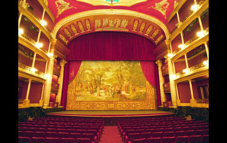 El Teatro Degollado, uno de los grandes recintos de Jalisco.EL INFORMADOR  /