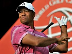 Tiger está a cinco golpes del líder. AFP  /