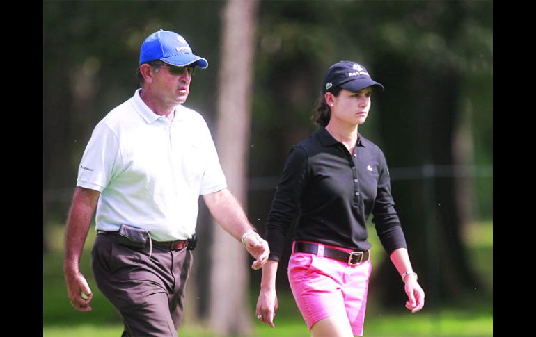 Rafael Alarcón asegura que la ex número uno del mundo está para ganar el Lorena Ochoa Invitational. El informador • E. Pacheco  /